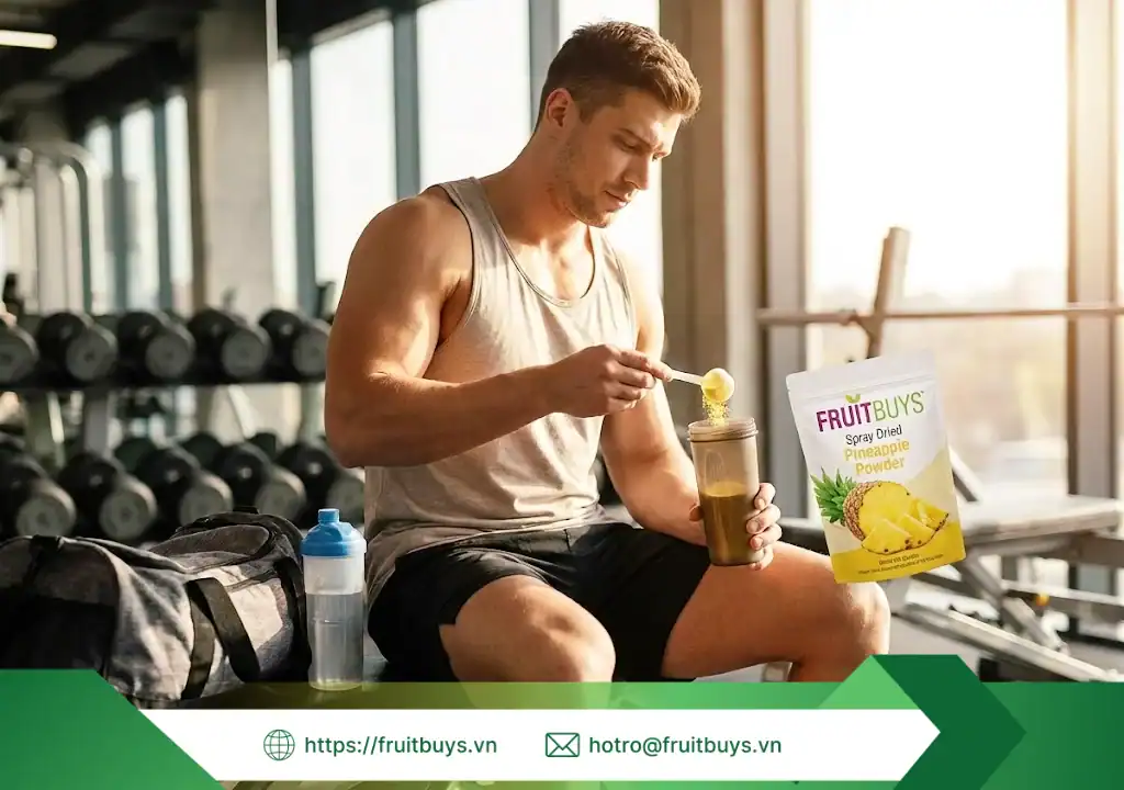 bột dứa sấy phun