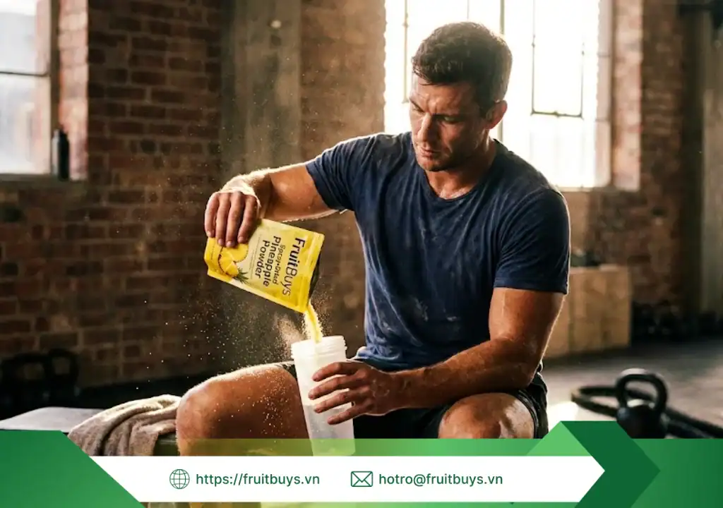 Bột Dứa Sấy Phun FruitBuys: "Mảnh Ghép" Hoàn Hảo Cho Ai? (Và Ai Nên Tránh?) bột dứa sấy phun phù hợp với ai 25126 (4) fruitbuys vietnam