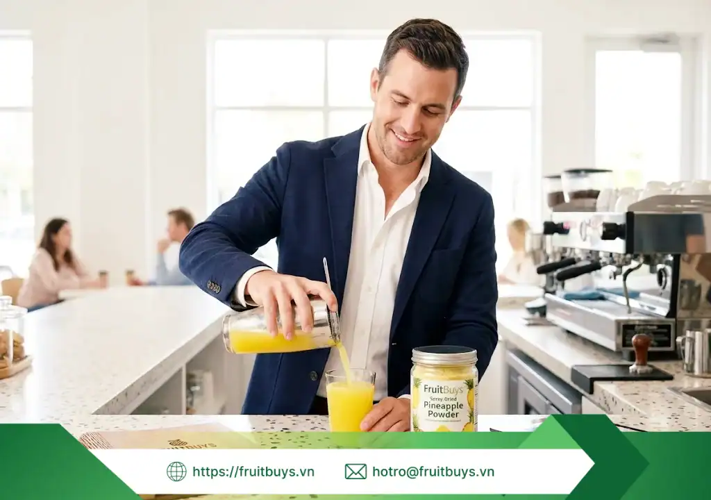 Bột Dứa Sấy Phun FruitBuys: "Mảnh Ghép" Hoàn Hảo Cho Ai? (Và Ai Nên Tránh?) bột dứa sấy phun phù hợp với ai 25126 (5) fruitbuys vietnam