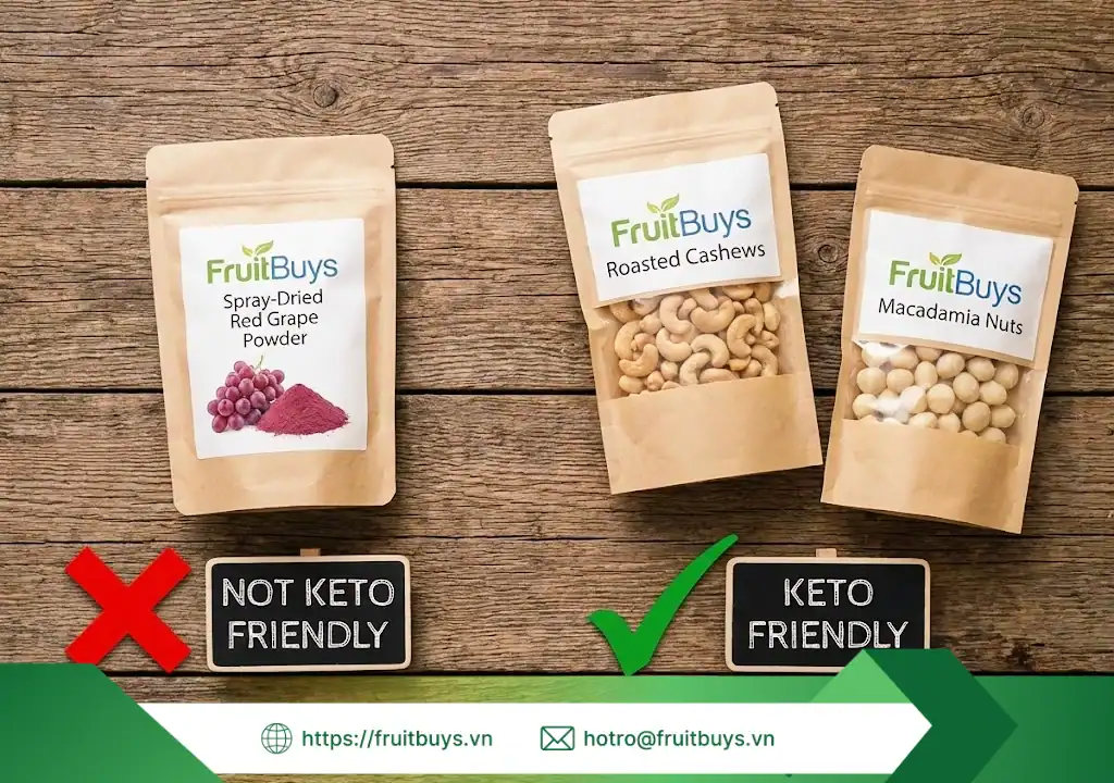 Bột Nho Đỏ Sấy Phun FruitBuys: "Chân Ái" Của Ai Và Ai Nên Tránh Xa? bột nho Đỏ sấy phun (spray dried red grape powder) (5) fruitbuys vietnam