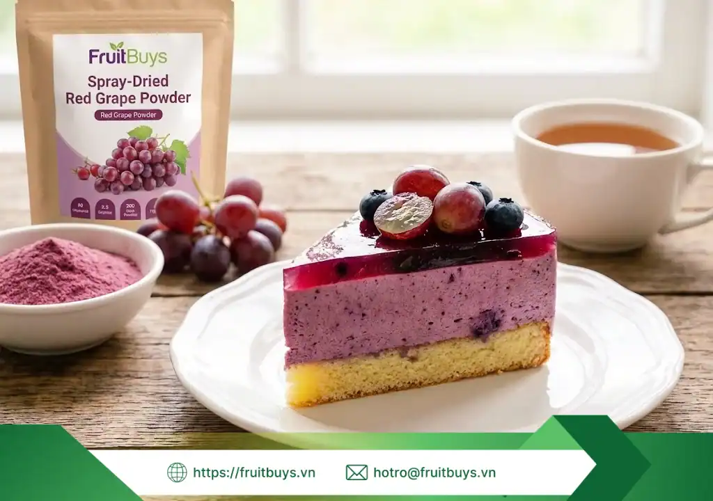 Bột Nho Đỏ Sấy Phun FruitBuys: "Chân Ái" Của Ai Và Ai Nên Tránh Xa? bột nho Đỏ sấy phun (spray dried red grape powder) (9) fruitbuys vietnam