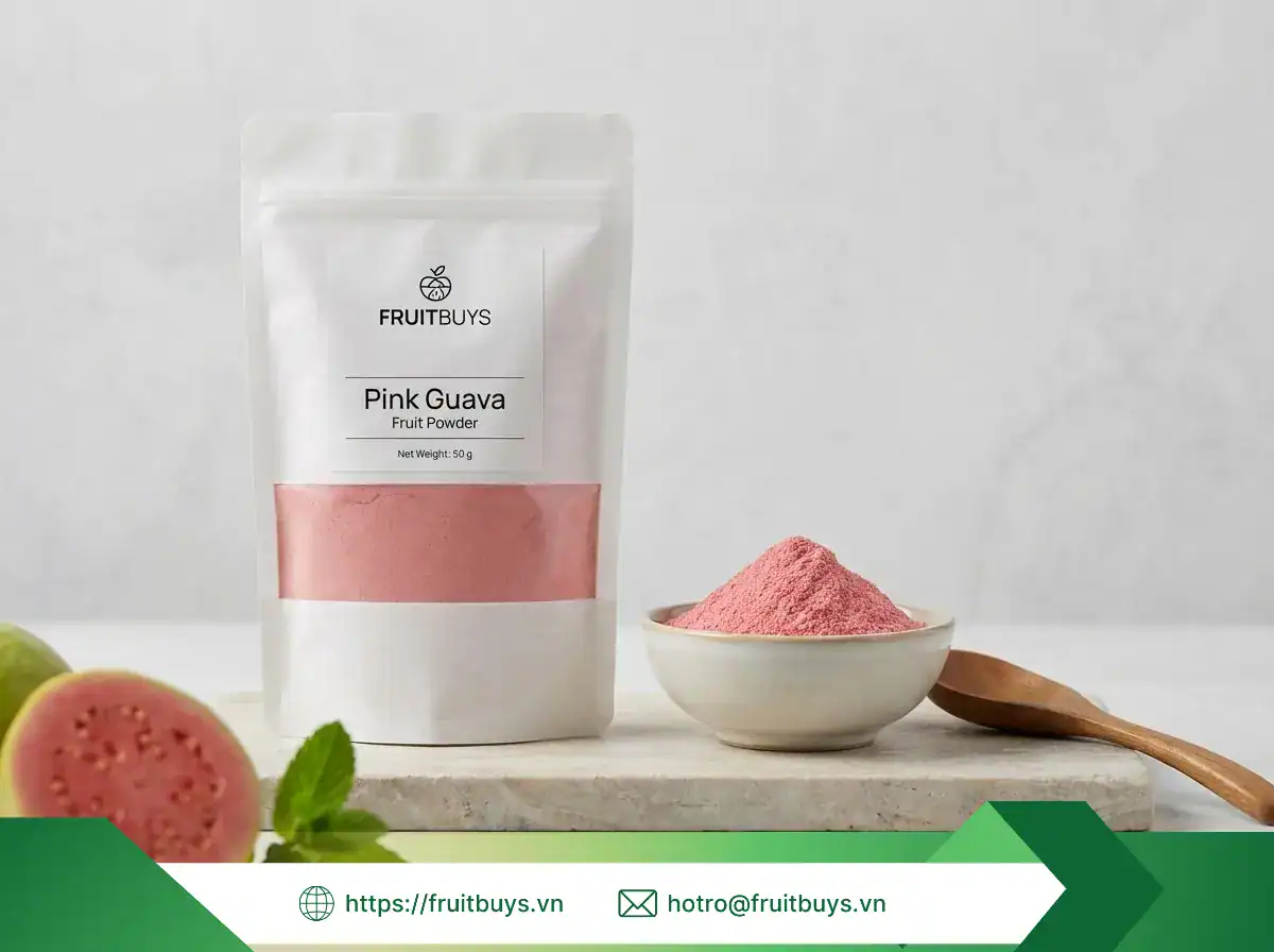 bột Ổi hồng sấy phun fruitbuys vietnam (12)