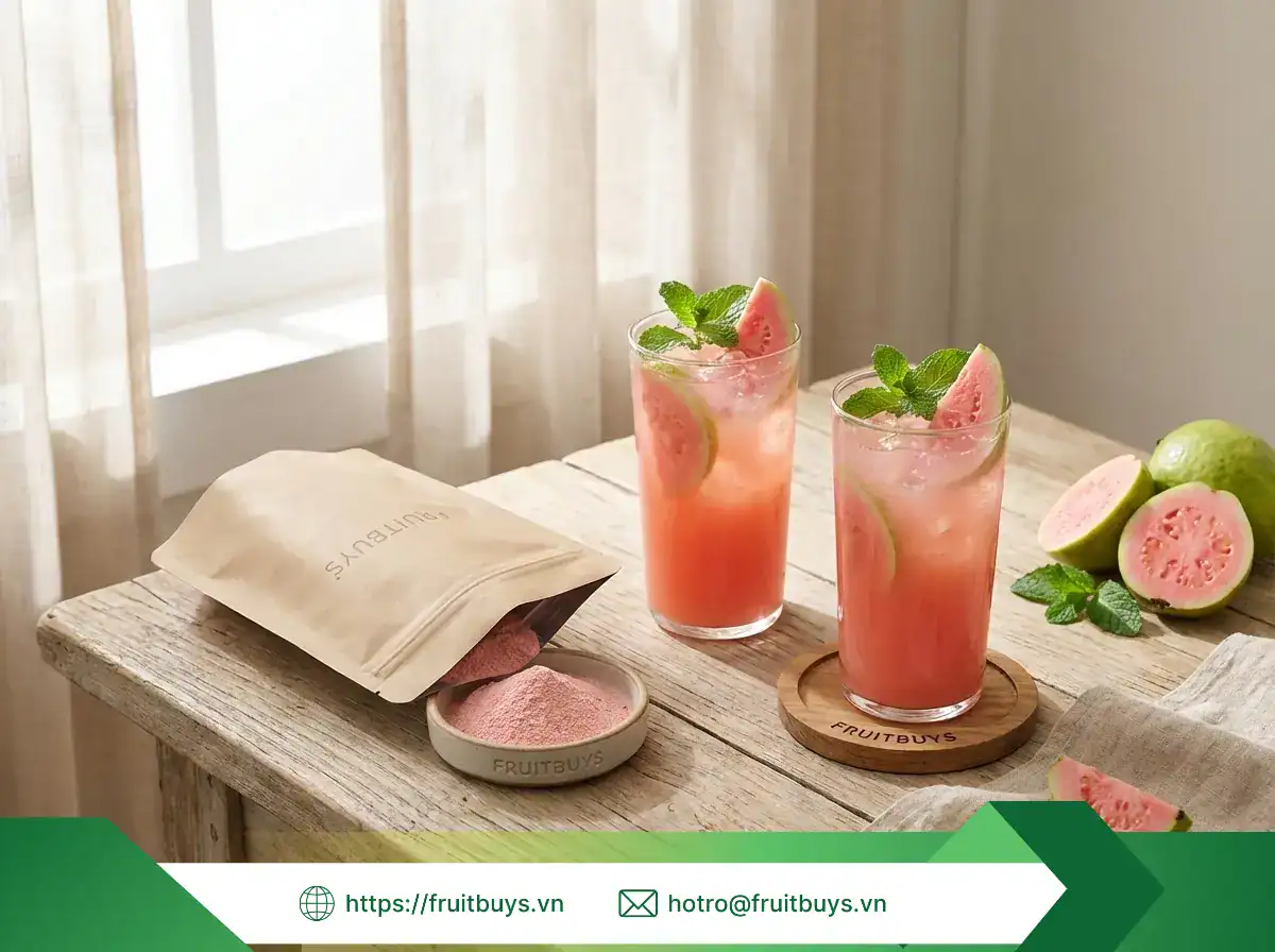 bột Ổi hồng sấy phun fruitbuys vietnam (7)