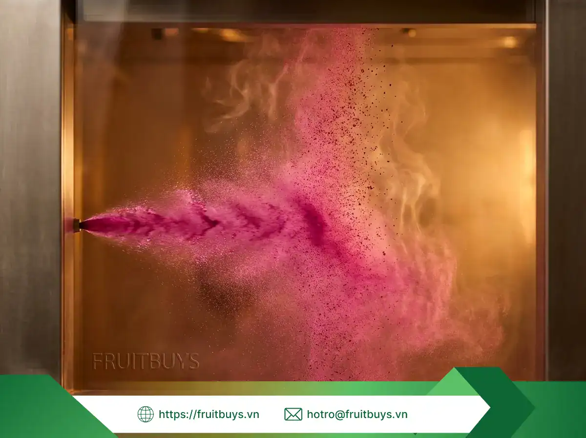 bột thanh long sấy phun