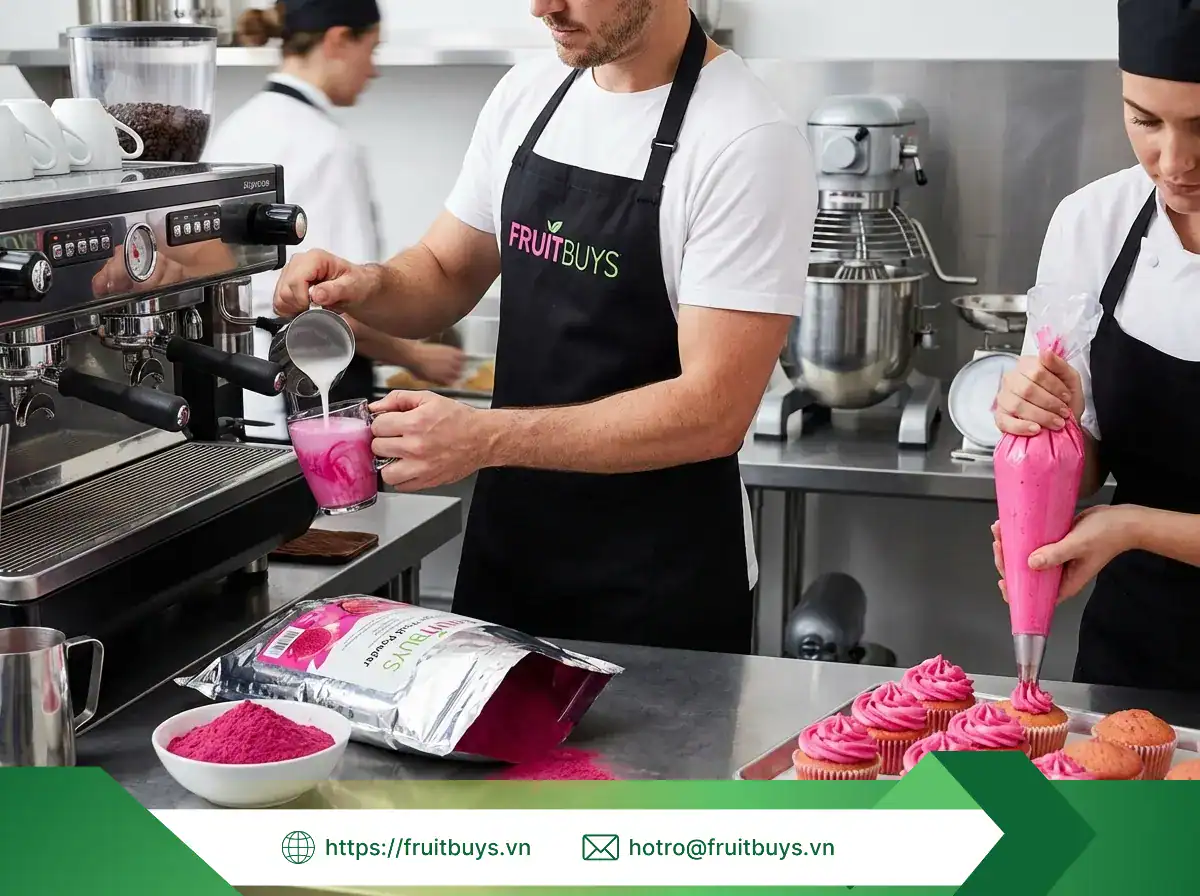 bột thanh long sấy phun