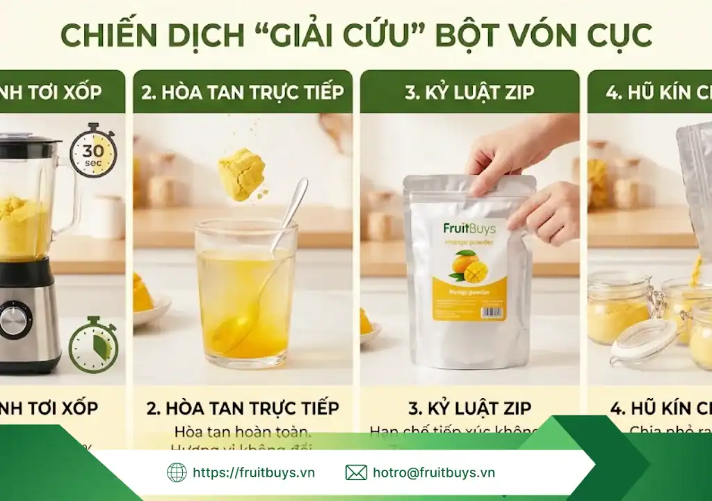 cách sử dụng bảo quản bột xoài sấy phun 251226 (6) fruitbuys vietnam