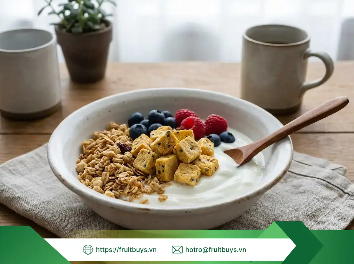 Bạn Đang Vứt Bỏ "Thần Dược" Đẹp Da Khi Ăn Chanh Dây? Bí Mật Nằm Ở Những Hạt Đen Giòn Rụm chanh dây sấy thăng hoa (26) fruitbuys vietnam