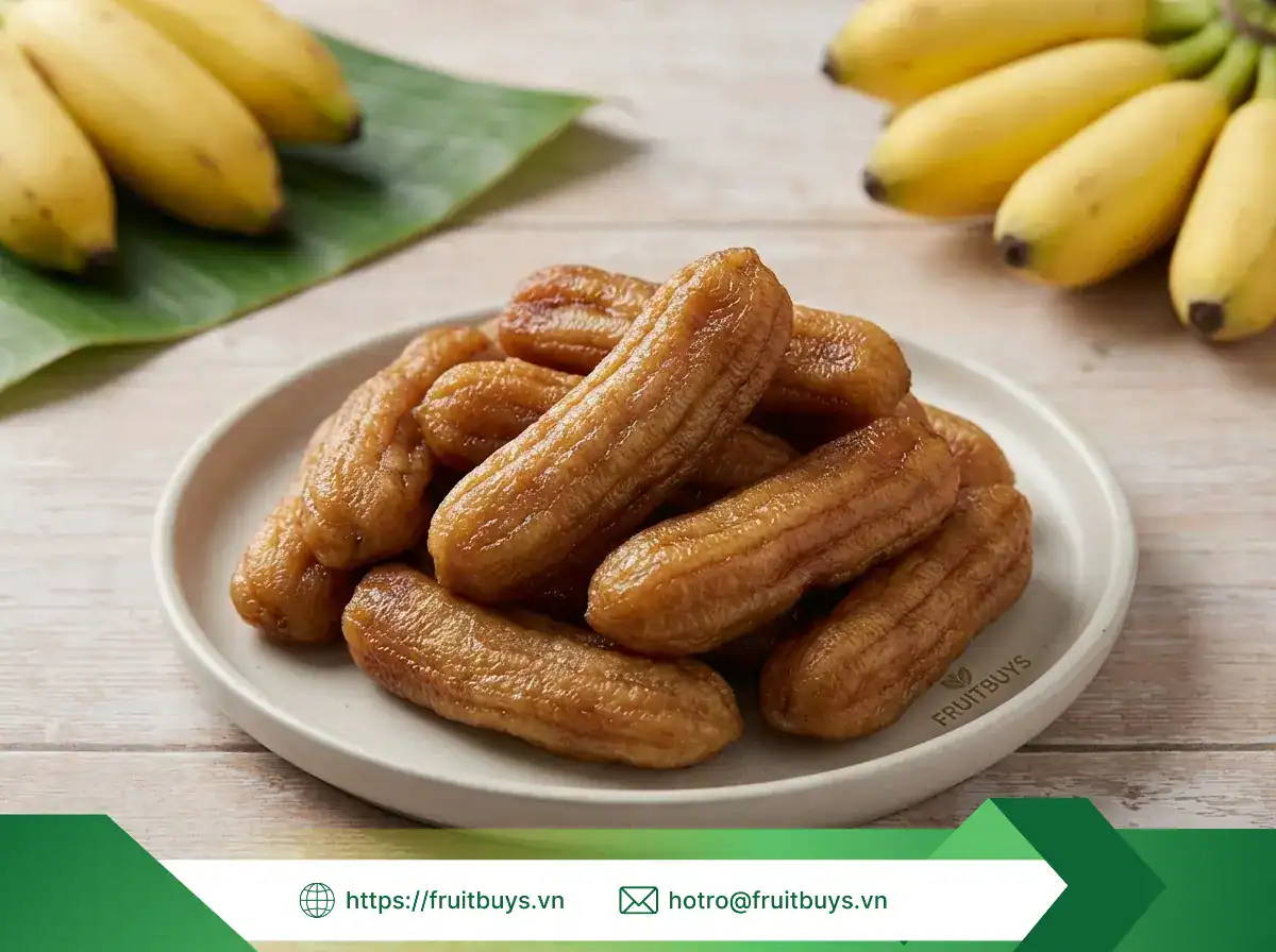 Chuối Sấy Dẻo Không Đường (Sấy Mộc) Phù Hợp Với Ai? Giải Mã 5 Nhóm "Vàng" & Những Lưu Ý Y Khoa chuối sấy dẻo (107) fruitbuys vietnam