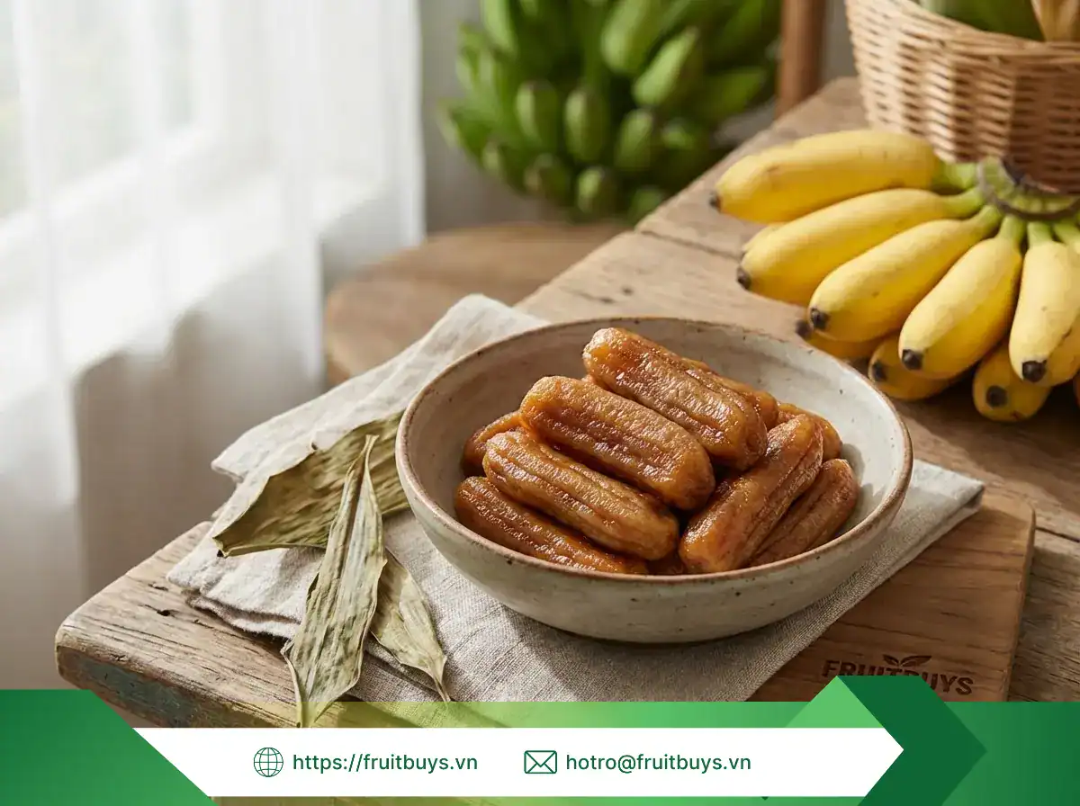 Chuối Sấy Dẻo Không Đường (Sấy Mộc) Phù Hợp Với Ai? Giải Mã 5 Nhóm "Vàng" & Những Lưu Ý Y Khoa chuối sấy dẻo (8) fruitbuys vietnam
