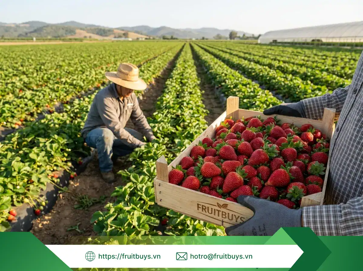 dâu sấy thăng hoa (50) fruitbuys vietnam