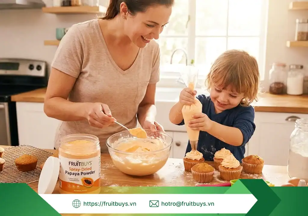 hướng dẫn sử dụng bảo quản bột đu đủ 251228 (5) fruitbuys vietnam