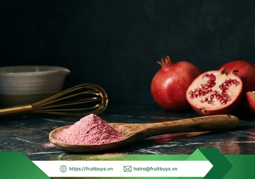 hướng dẫn sử dụng bảo quản bột lựu sấy phun 251229 (2) fruitbuys vietnam