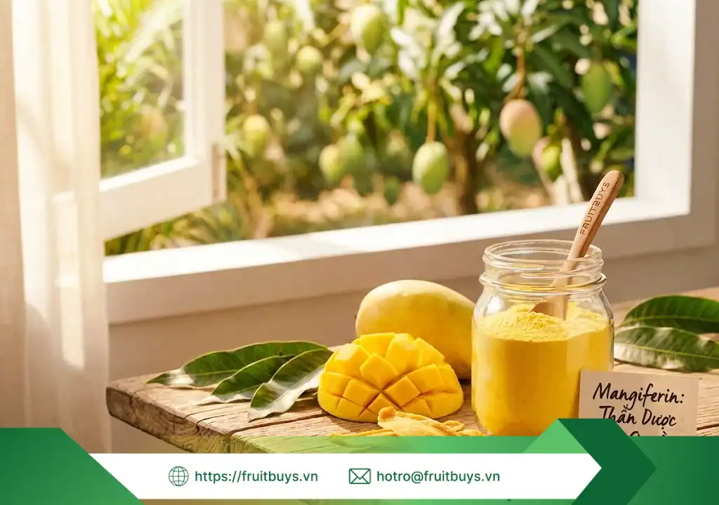 "Giải Phẫu" Bột Xoài Sấy Phun: 3 Hoạt Chất Vàng Làm Nên Sự Kỳ Diệu Cho Sức Khỏe lợi ích bột xoài sấy phun 251226 (2) fruitbuys vietnam