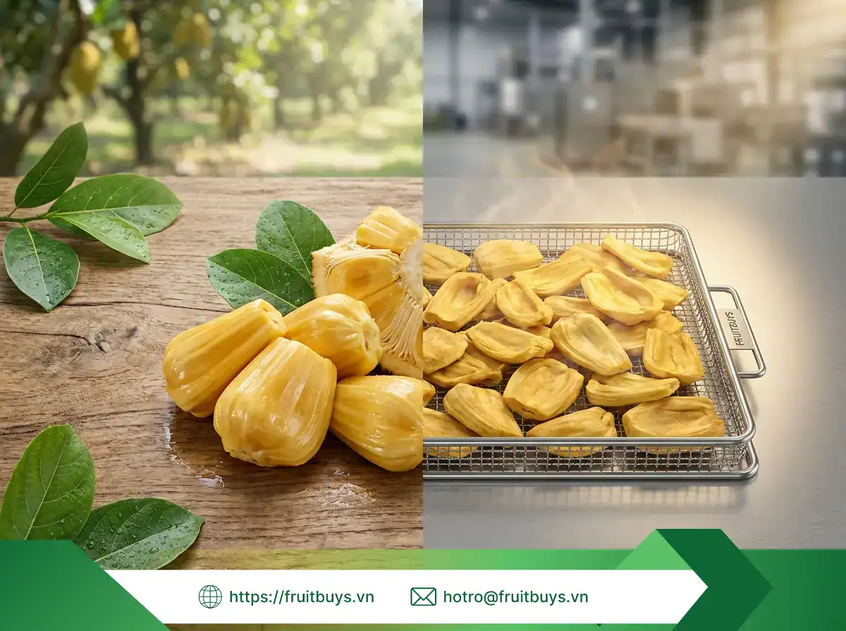 Mít Sấy Dẻo Không Thêm Đường (Sấy Mộc) (11) FRUITBUYS VIETNAM