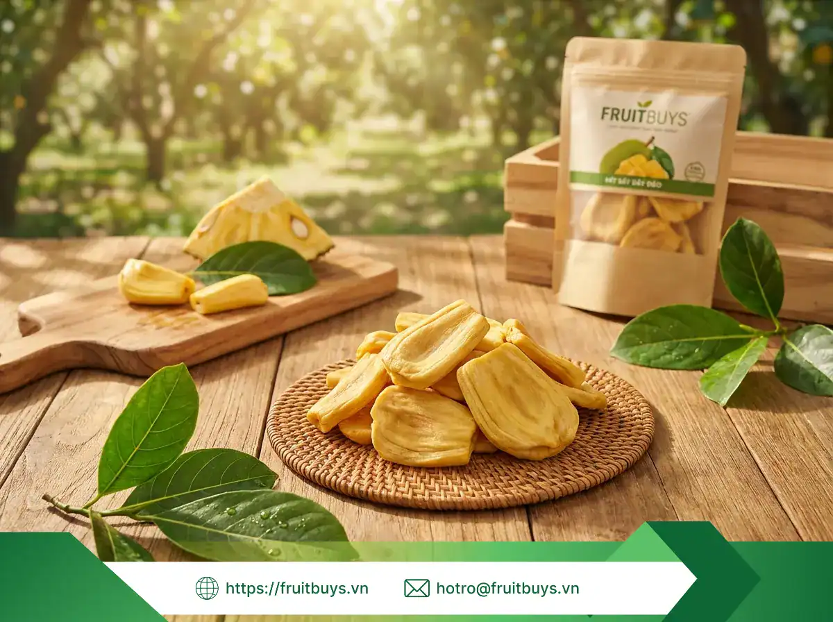 Mít Sấy Dẻo Không Đường (Sấy Mộc) Mít Sấy Dẻo Không Thêm Đường (Sấy Mộc) (4) FRUITBUYS VIETNAM