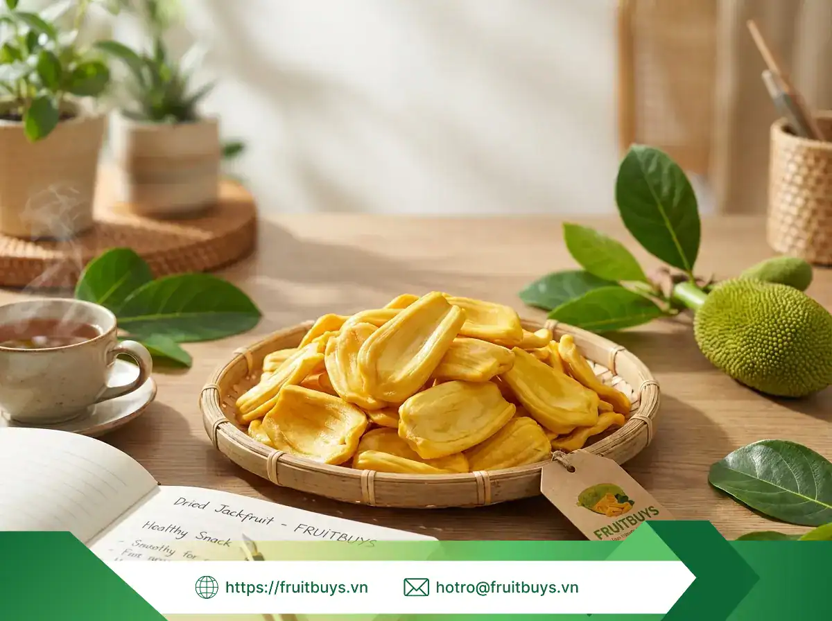 Mít Sấy Dẻo Không Thêm Đường (Sấy Mộc) (52) FRUITBUYS VIETNAM