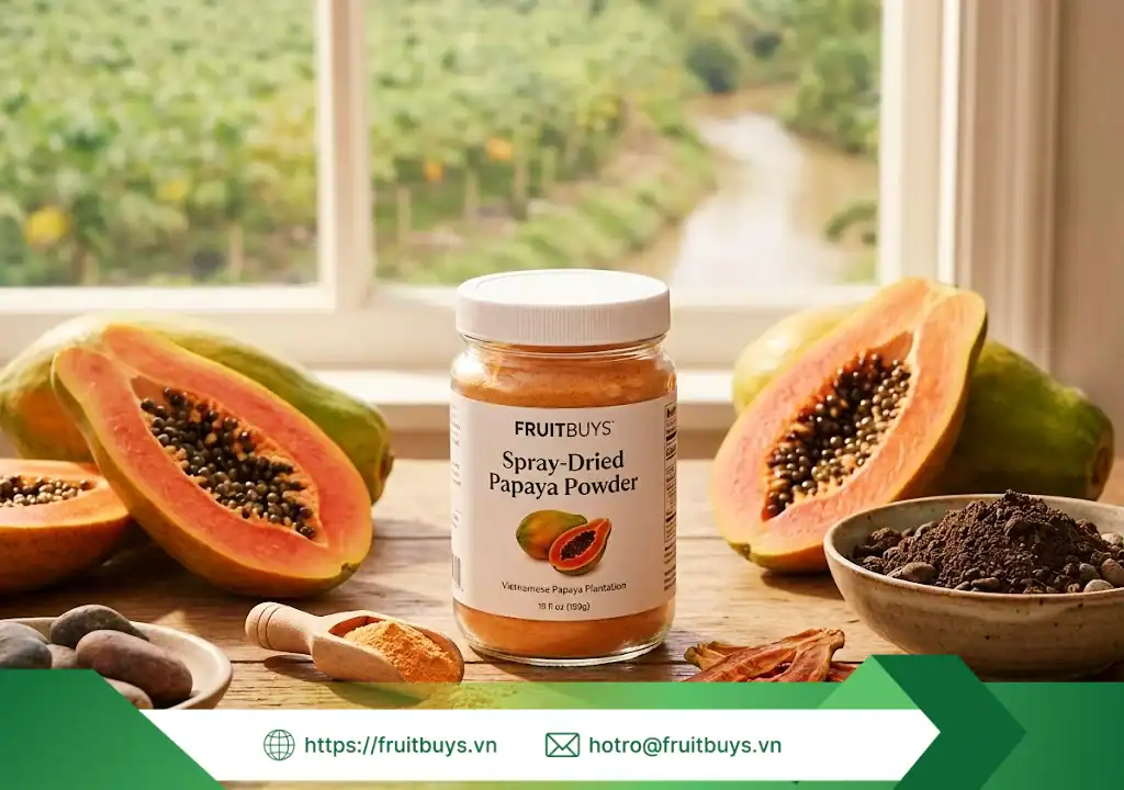 nguồn gốc bột đu đủ sấy phun 251228 (1) fruitbuys vietnam