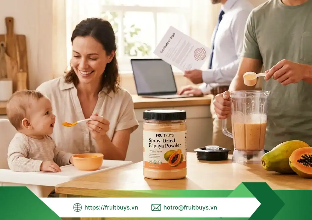 nguồn gốc bột đu đủ sấy phun 251228 (4) fruitbuys vietnam