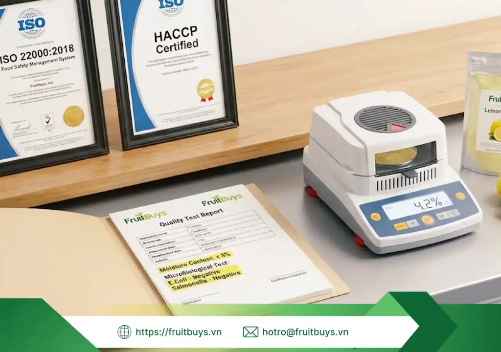 quy trình sản xuất bột chanh vàng sấy phun 251225 (7) fruitbuys vietnam