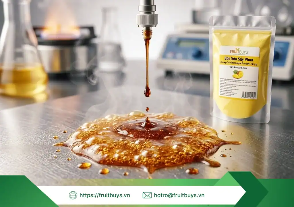 quy trình sản xuất bột dứa sấy phun 251226 (2) fruitbuys vietnam