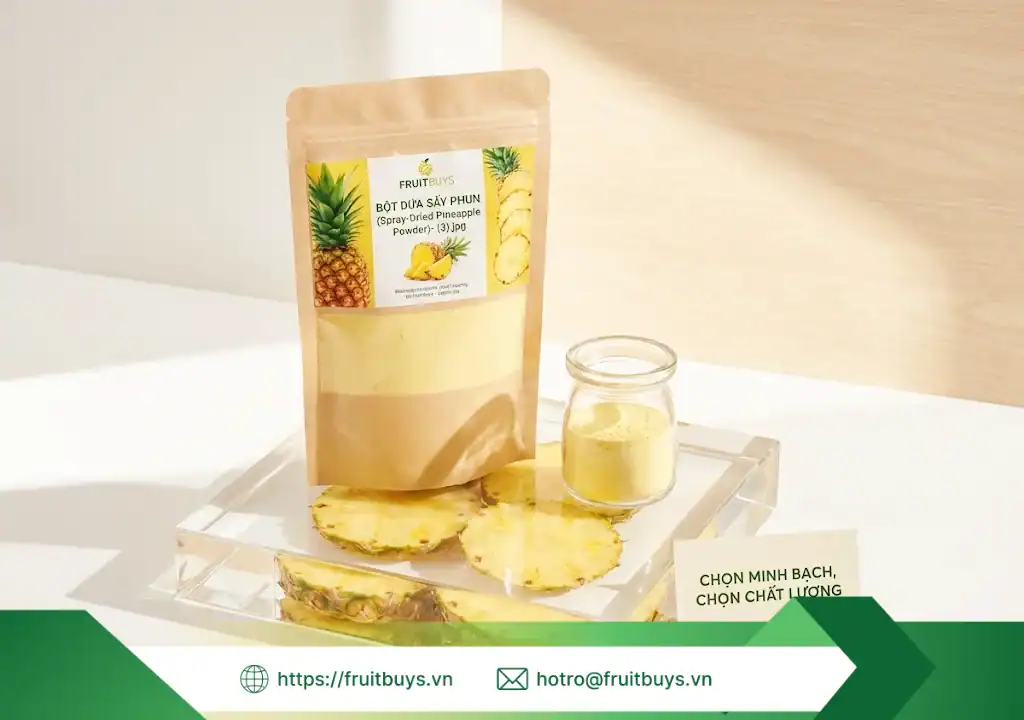 quy trình sản xuất bột dứa sấy phun 251226 (7) fruitbuys vietnam