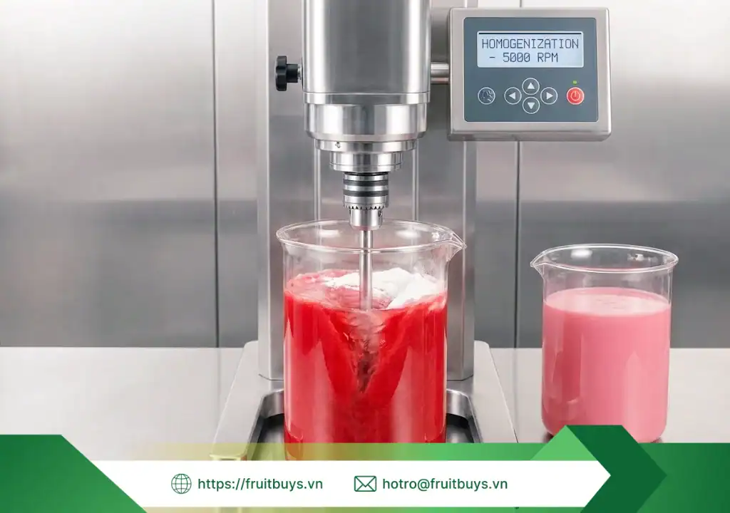 quy trình sản xuất bột lựu sấy phun 251229 (6) fruitbuys vietnam