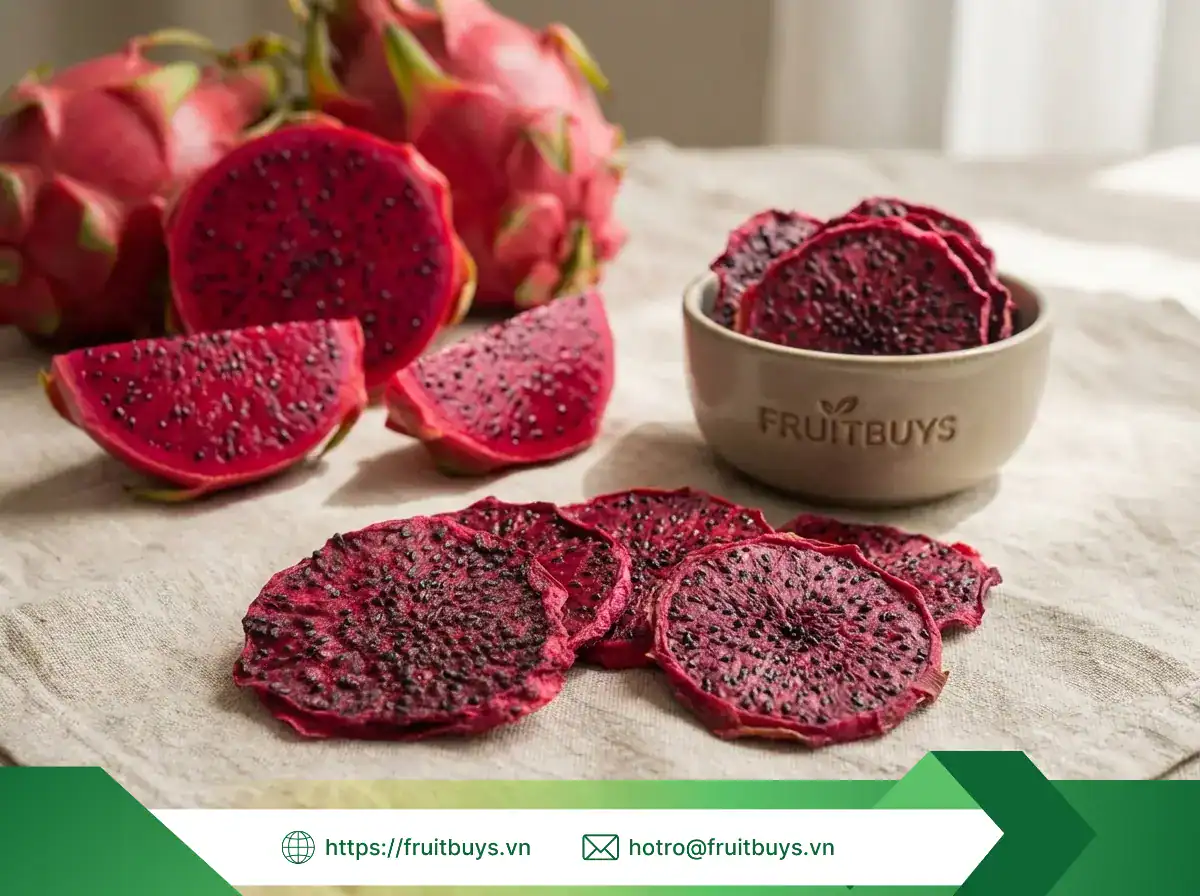 Thanh Long Sấy Dẻo Không Đường (Sấy Mộc) (3) FRUITBUYS VIETNAM