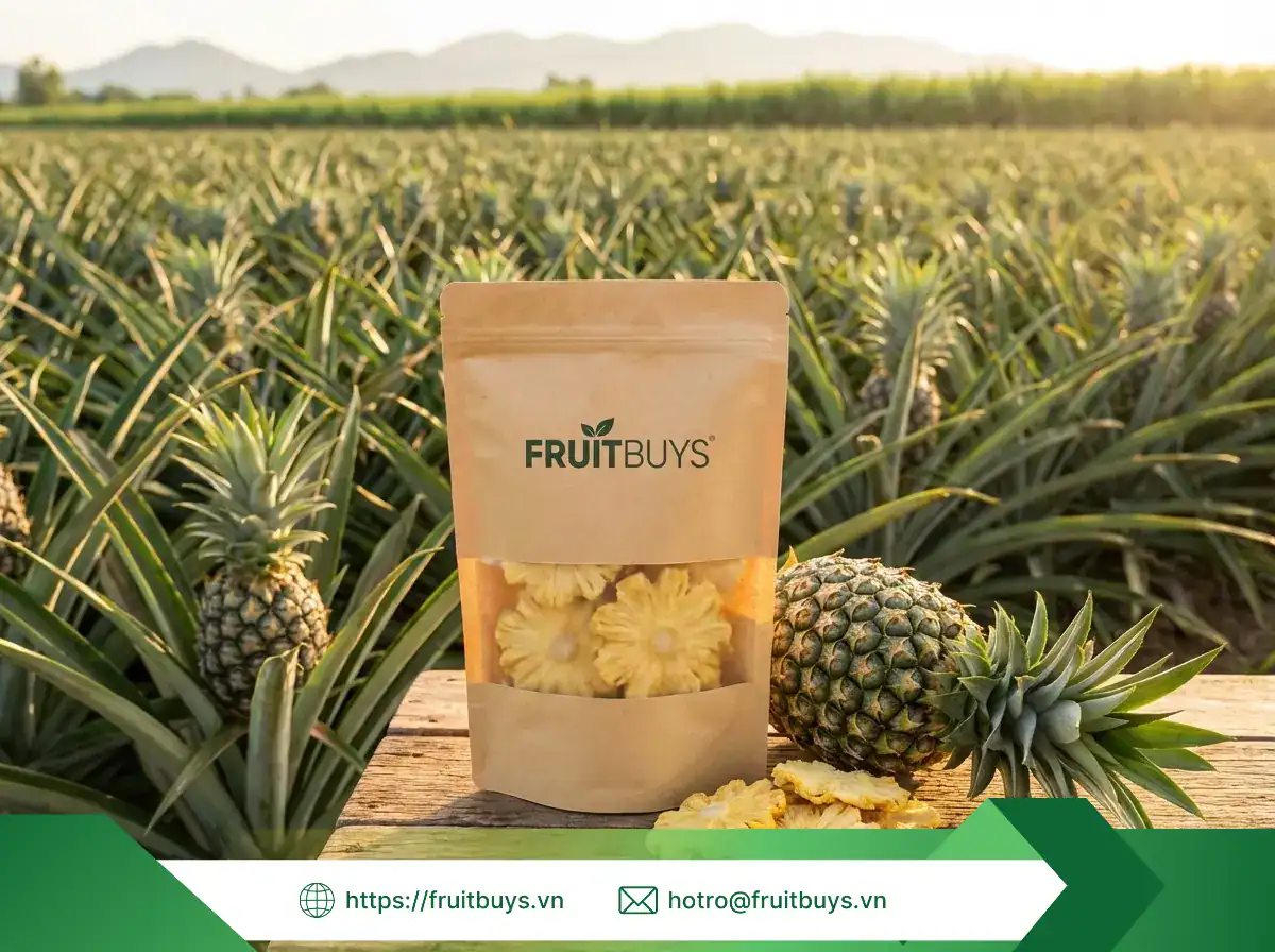 thơm sấy dẻo không Đường (4) fruitbuys vietnam