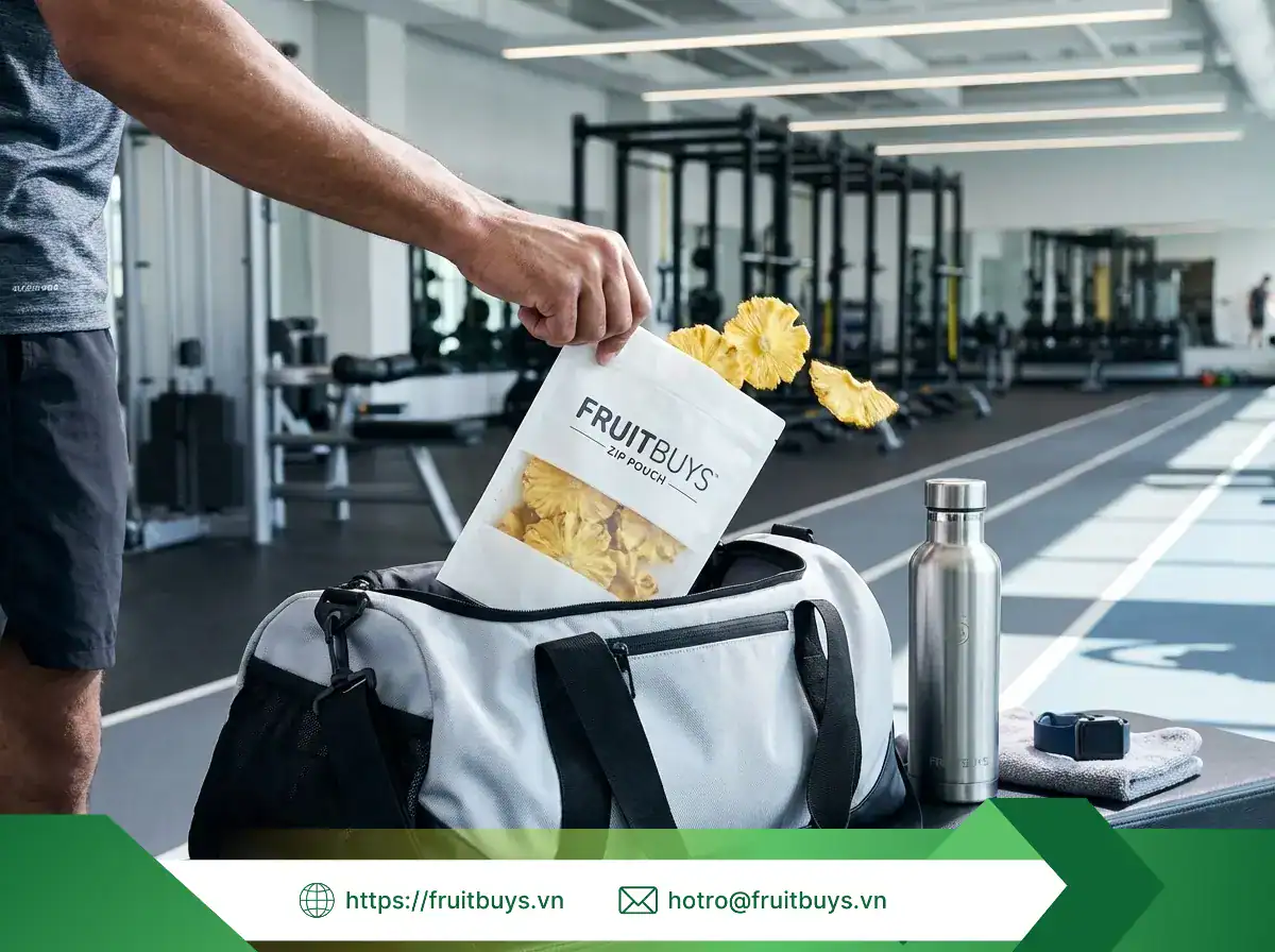 thơm sấy dẻo không Đường (85) fruitbuys vietnam