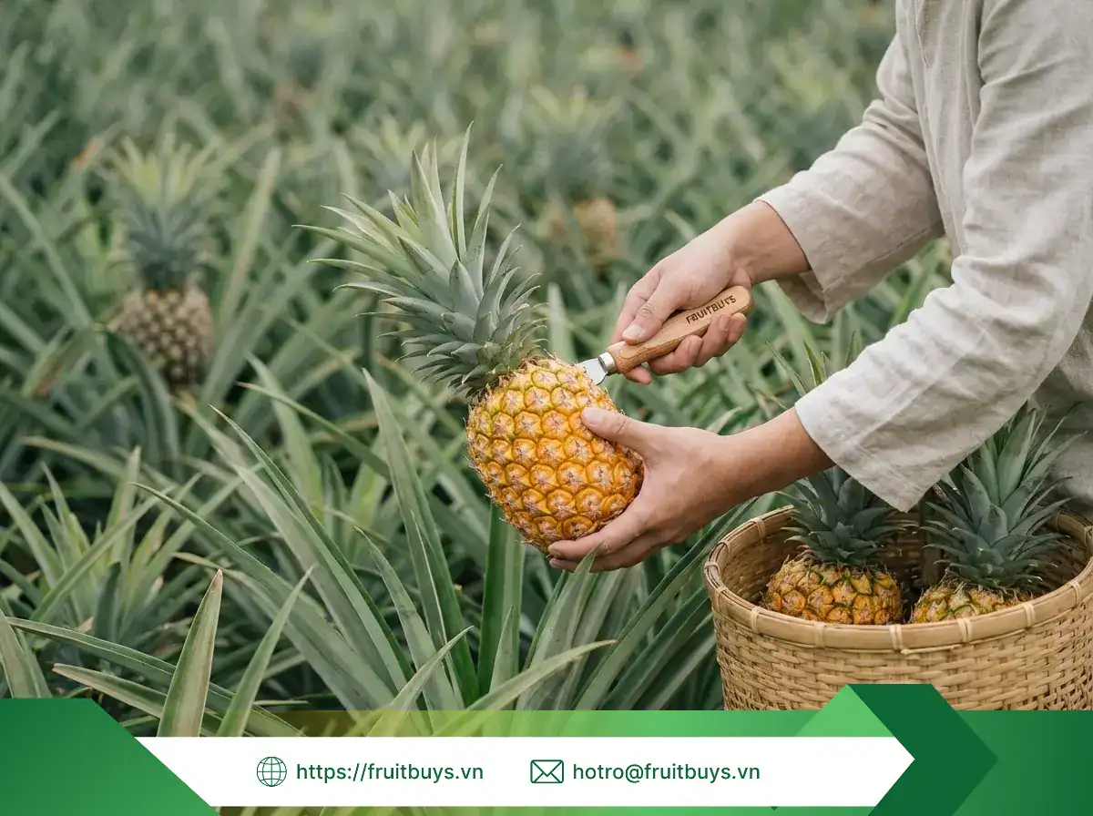 thơm sấy dẻo không Đường (91) fruitbuys vietnam