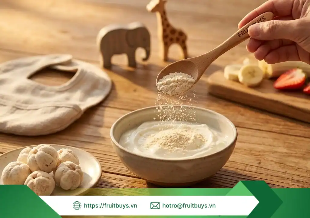 Từ Mẹ Bỉm Đến Gymer: Tại Sao Bột Măng Cụt Sấy Thăng Hoa Lại Trở Thành "Vật Bất Ly Thân" Của 4 Nhóm Người Này? bột măng cụt sấy thăng hoa dành cho ai 260107 (3) fruitbuys vietnam