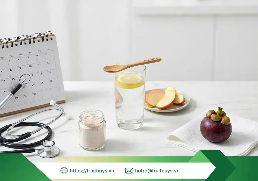 Từ Mẹ Bỉm Đến Gymer: Tại Sao Bột Măng Cụt Sấy Thăng Hoa Lại Trở Thành "Vật Bất Ly Thân" Của 4 Nhóm Người Này? bột măng cụt sấy thăng hoa dành cho ai 260107 (6) fruitbuys vietnam