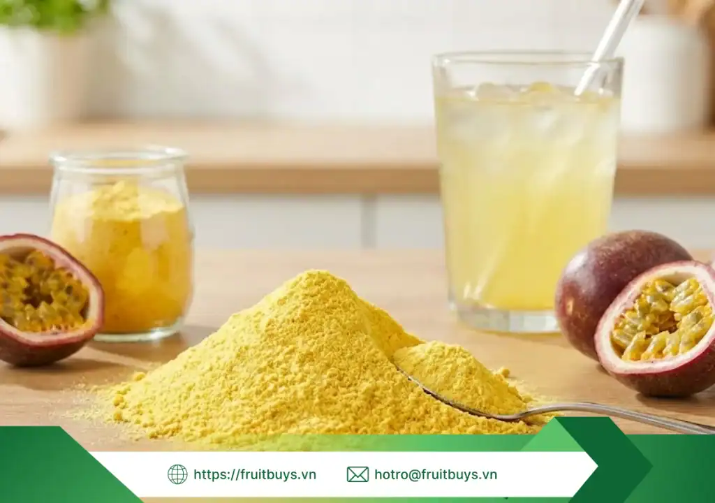 5 Công Thức "Thần Thánh" Từ Bột Chanh Dây Sấy Thăng Hoa & Bí Kíp Giữ Bột Luôn Tươi Mới huong dan su dung bao quan bột chanh dây sấy thăng hoa 260108 (1) fruitbuys vietnam