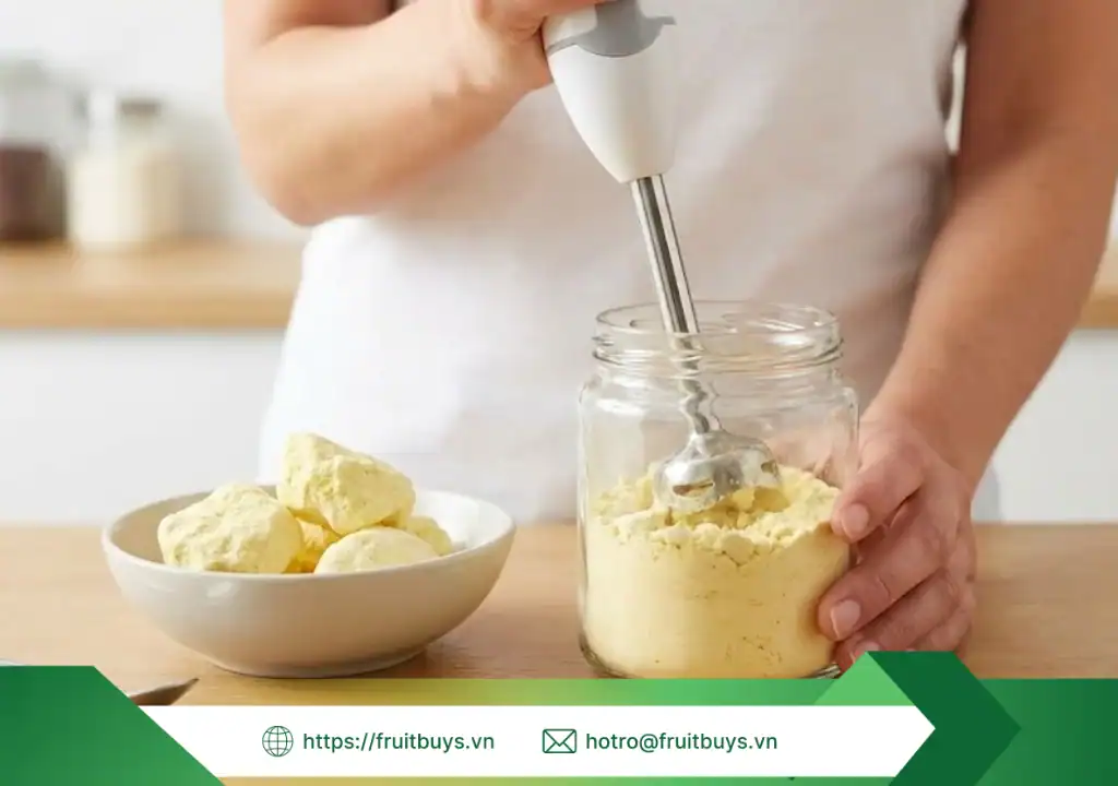 5 Công Thức "Thần Thánh" Từ Bột Chanh Dây Sấy Thăng Hoa & Bí Kíp Giữ Bột Luôn Tươi Mới huong dan su dung bao quan bột chanh dây sấy thăng hoa 260108 (6) fruitbuys vietnam