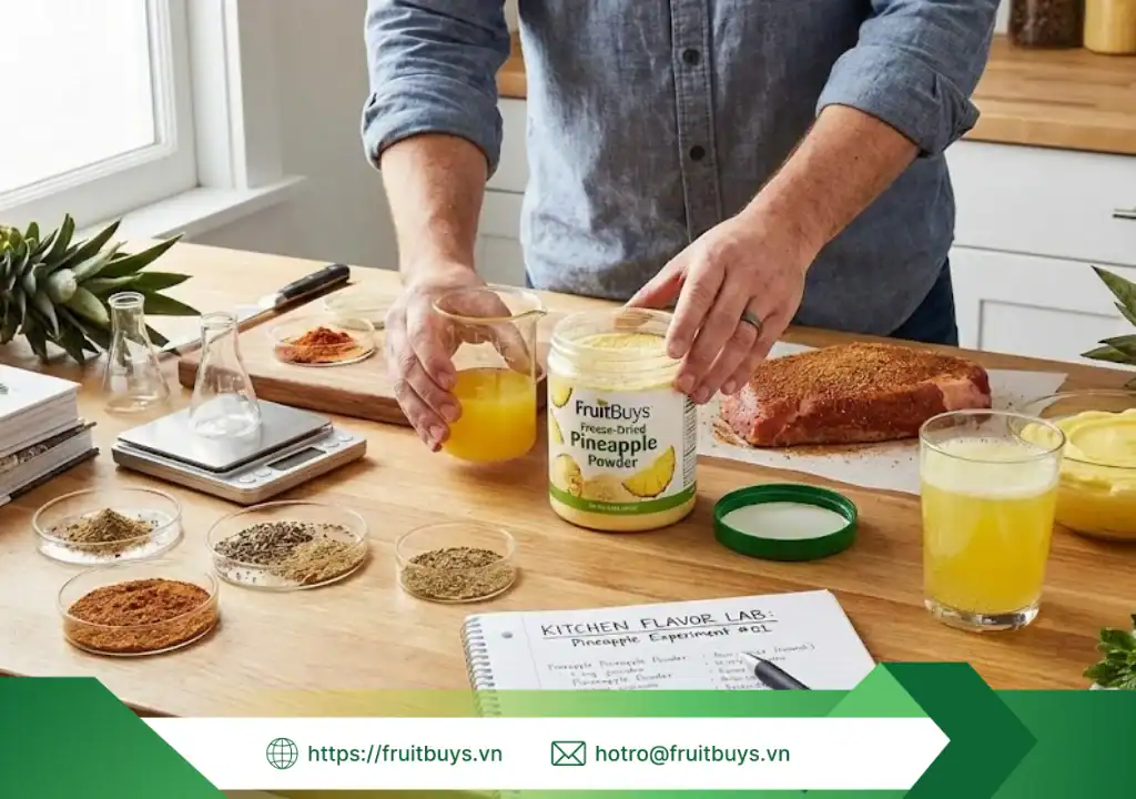 hướng dẫn sử dụng bảo quản bột dứa sấy thăng hoa 260108 (7) fruitbuys vietnam