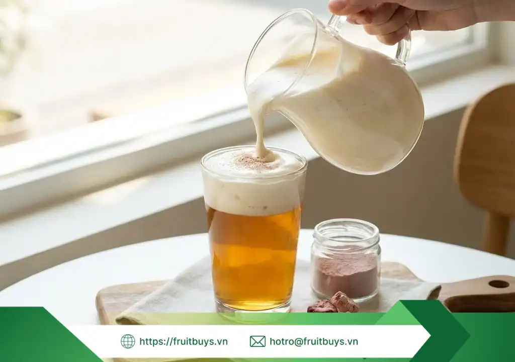 Đừng Chỉ Pha Nước Uống! Biến Bột Măng Cụt Thành "Vũ Khí Bí Mật" Cho Căn Bếp Của Bạn hướng dẫn sử dụng bảo quản bột măng cụt sấy thăng hoa 260107 (2) fruitbuys vietnam