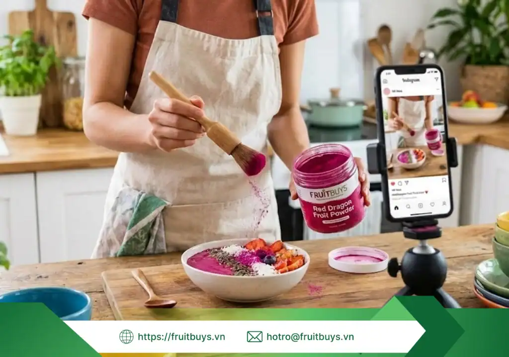 hướng dẫn sử dụng bảo quản bột thanh long sấy thăng hoa 260109 (1) fruitbuys vietnam