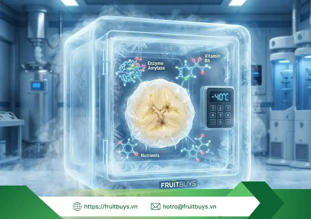 Giải Mã Bột Chuối Sấy Thăng Hoa: Không Chỉ Là Đường, Đó Là Khoa Học Về Sự Hạnh Phúc lợi ích bột chuối sấy thăng hoa 260112 (6) fruitbuys vietnam