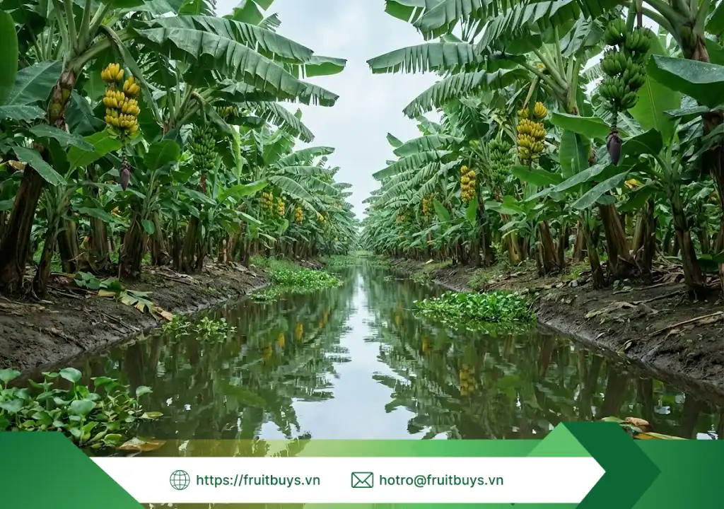 Hành Trình Của Bột Chuối: Từ Đất Đỏ Bazan Đến "Siêu Thực Phẩm" Toàn Cầu nguồn gốc bột chuối sấy thăng hoa 260112 (4) fruitbuys vietnam